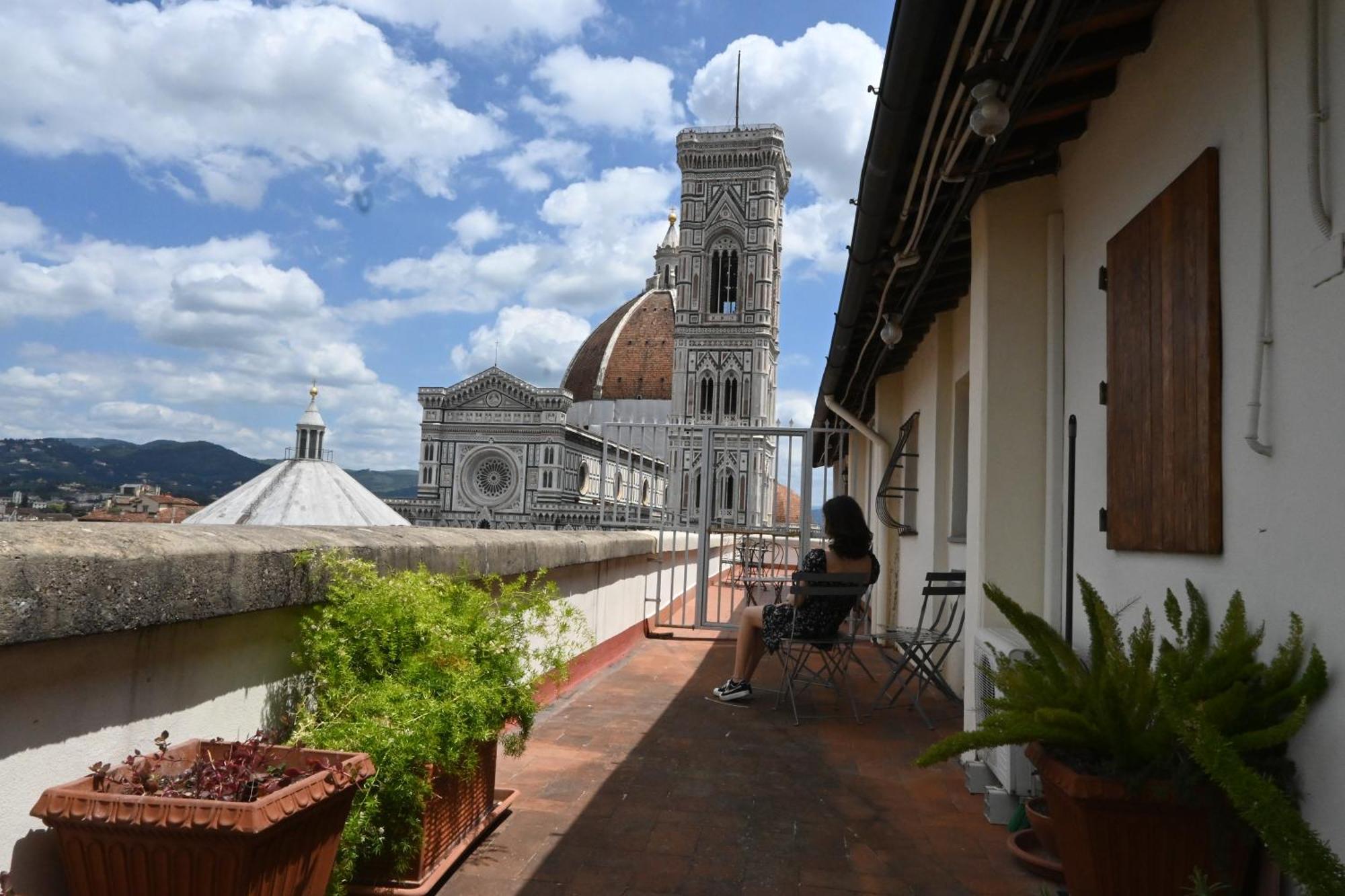 Dream Holiday Suite David With Dome View Lift & Ac Firenze Eksteriør billede